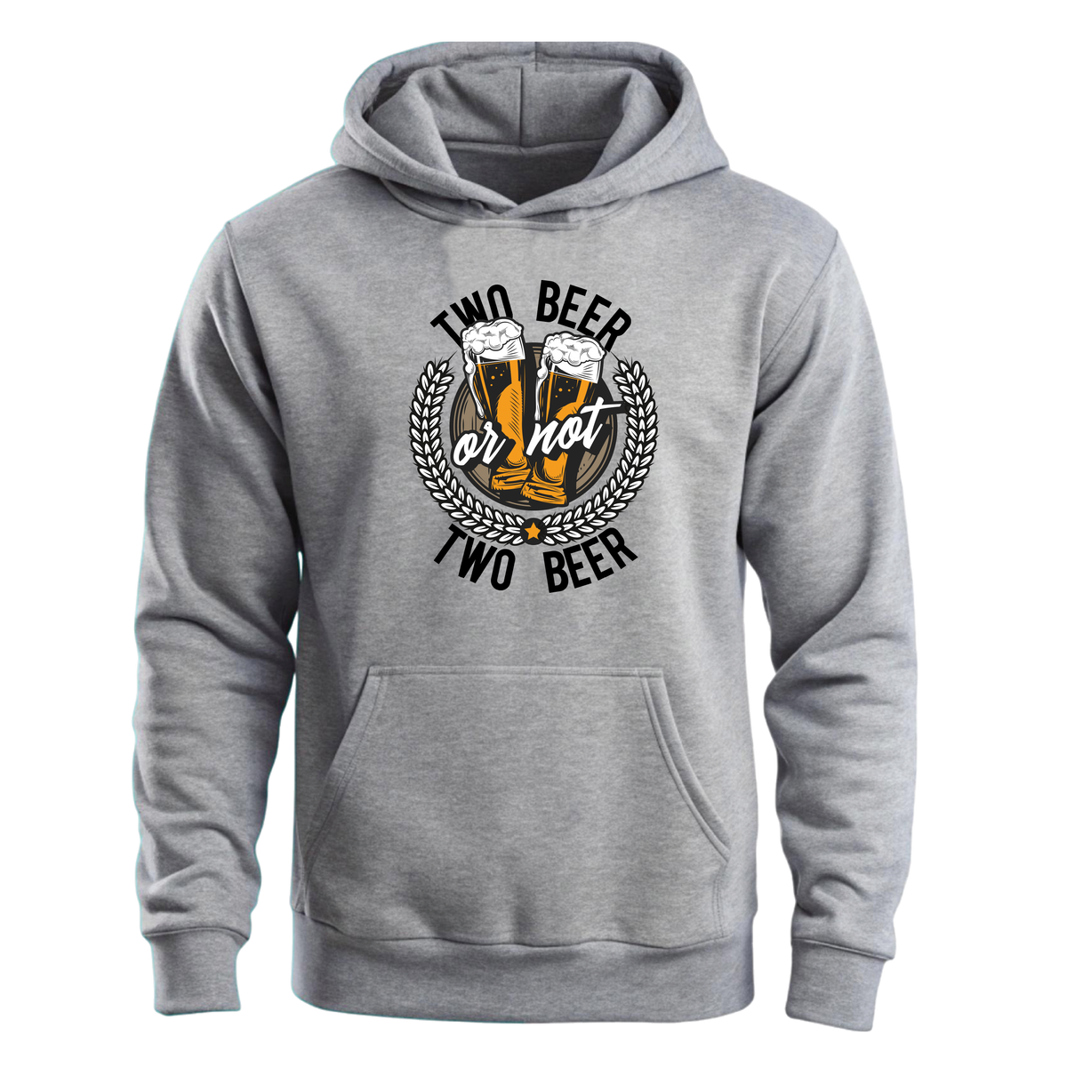 Two Beer or Not Two Beer – Unisex Hoodie 🍻