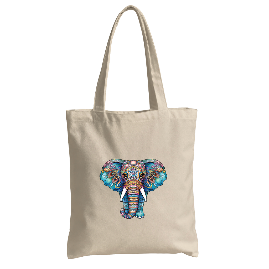 Elephant Art Canvas - Tote Bag 🐘✨