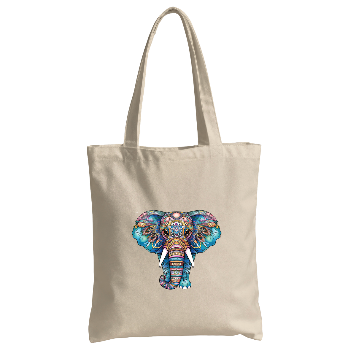 Elephant Art Canvas - Tote Bag 🐘✨