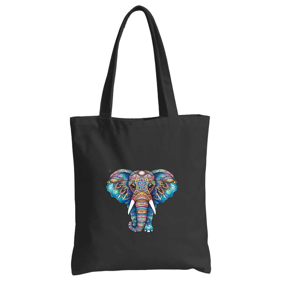 Elephant Art Canvas - Tote Bag 🐘✨