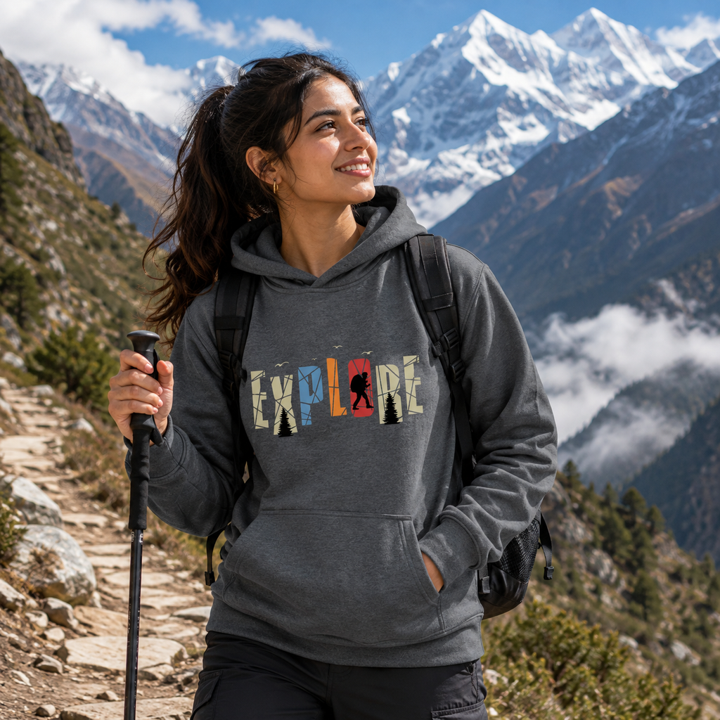 Explore -  Unisex Hoodie 🌍🏕️