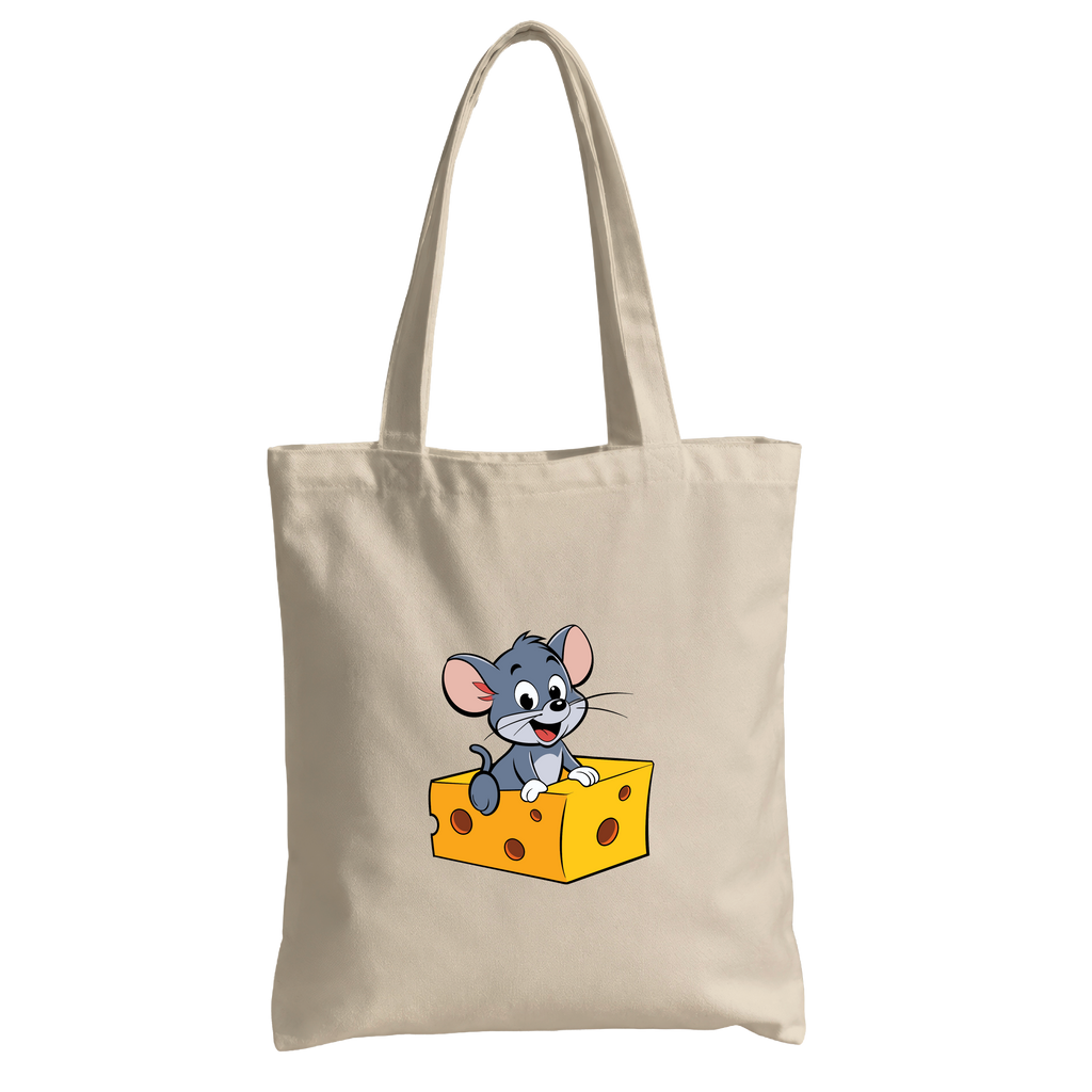 Cheesy Little Mouse 🐭🧀Tote Bag