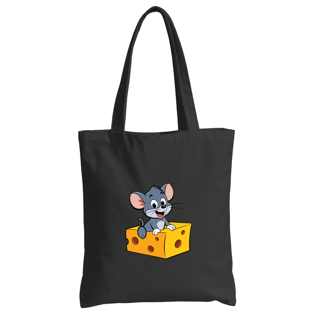 Cheesy Little Mouse 🐭🧀Tote Bag