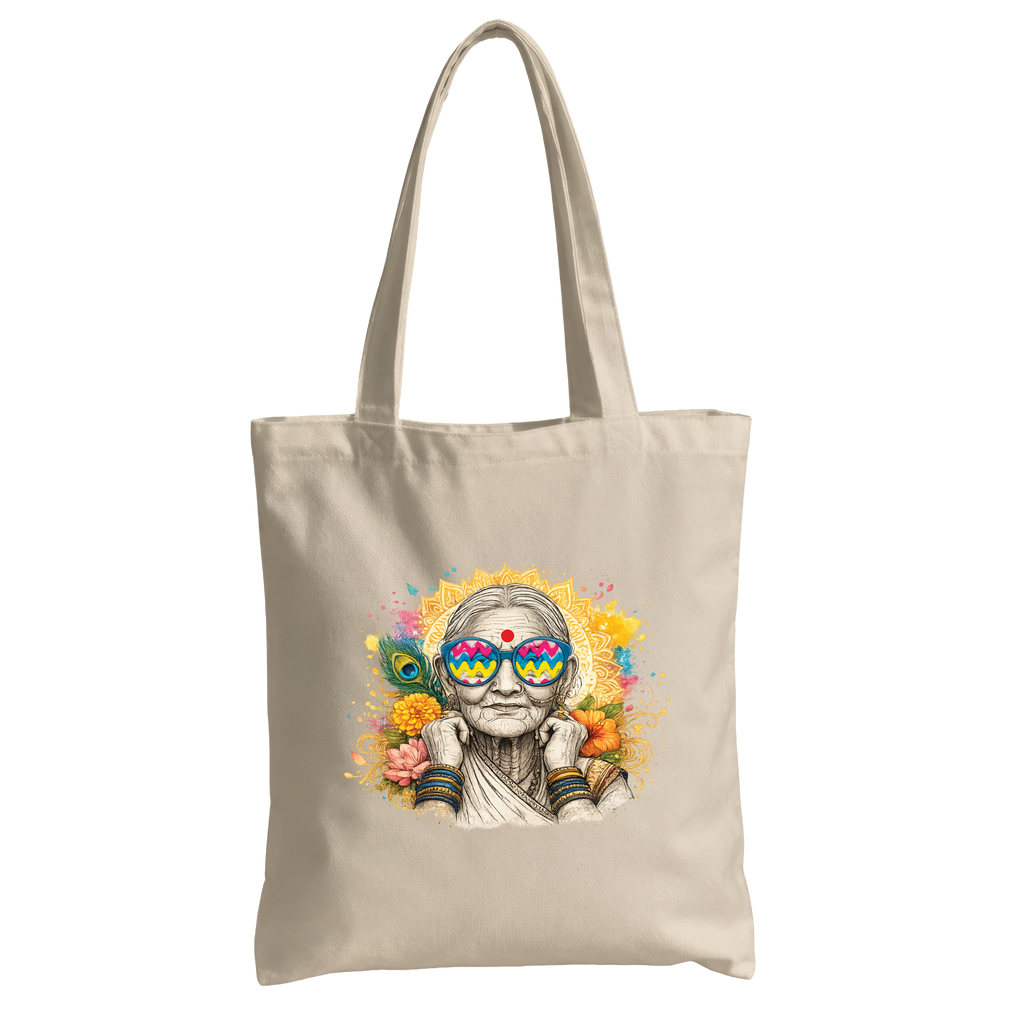 Cool Grandma Canvas -  Tote Bag 😎🌼