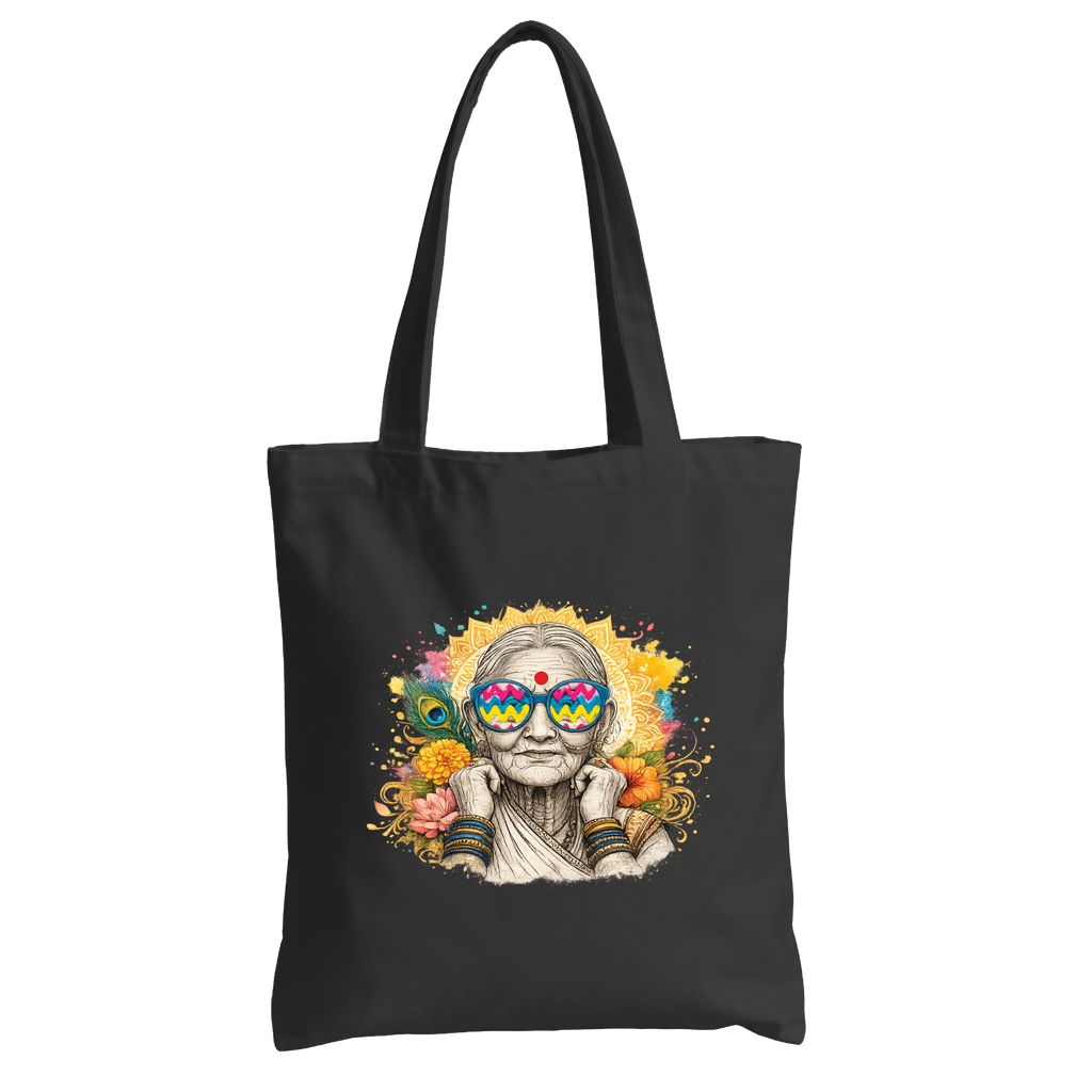 Cool Grandma Canvas -  Tote Bag 😎🌼