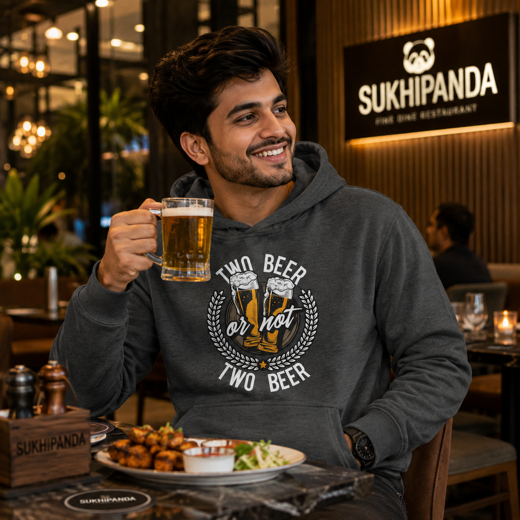 Two Beer or Not Two Beer – Unisex Hoodie 🍻